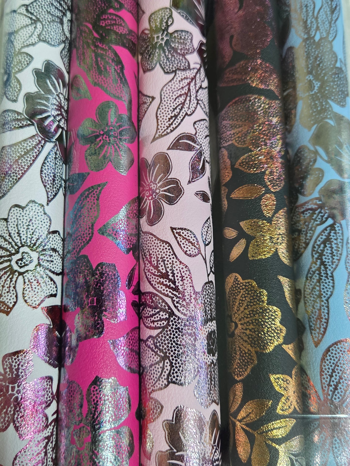 Rainbow Rose Backing Set