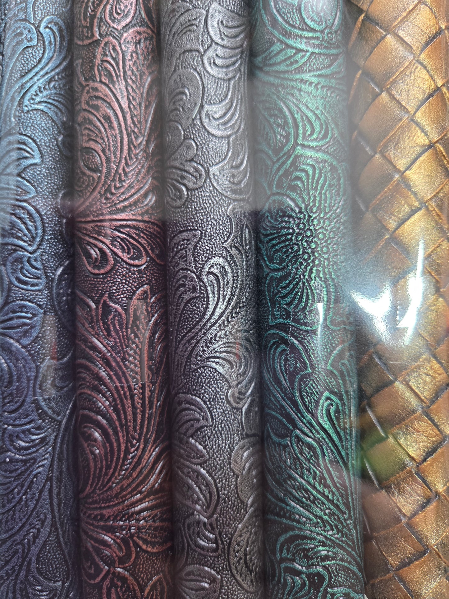 Embossed Metals Backing Set